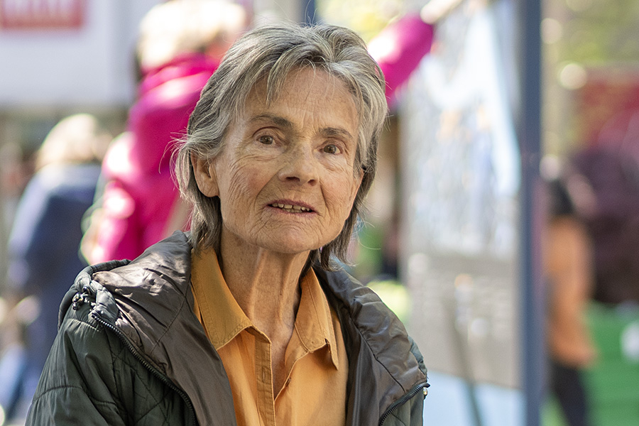 Ihr Lieblingsort in Luzern ist der Konsi-Park: Trudi Fontana. Bild: Joseph Schmidiger