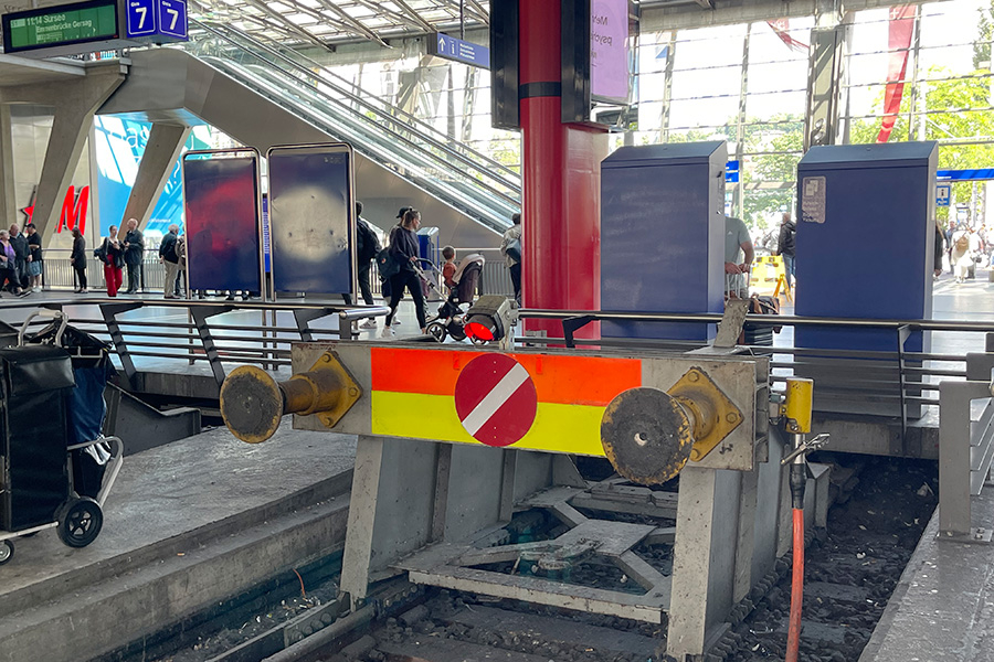 Hier soll künftig nicht mehr Endstation sein. Die Innerschweizer Politikerinnen und Politiker wollen für Luzern einen Durchgangsbahnhof. Bild: Sandra Baumeler