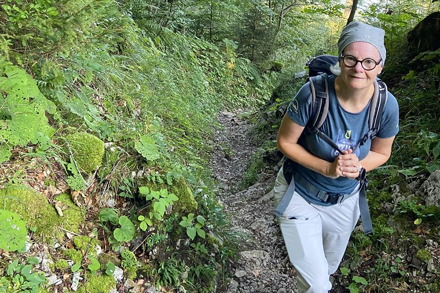 Doris Fankhauser Vogel beschreitet neue Pfade. Bild: zvg