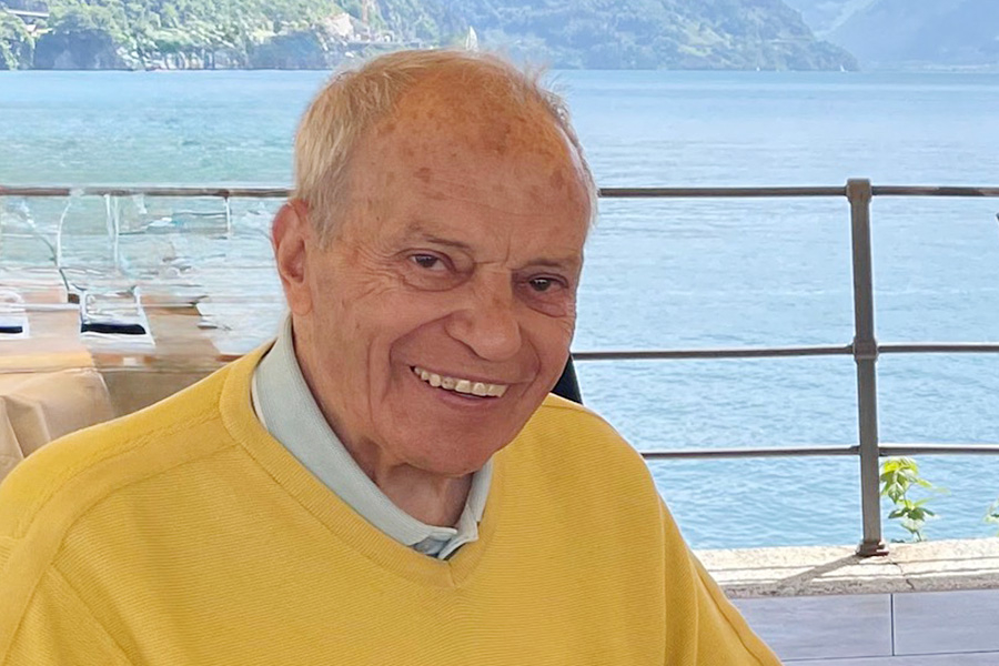 Hugo Schmid: 25 Jahre leitete er seine Firma. Heute sieht er sich als «pensionierten Strategen im Hintergrund» Glücklich verheiratet, hat er einen Sohn und zwei Töchter und ist Grossvater von zwei Enkelkindern.