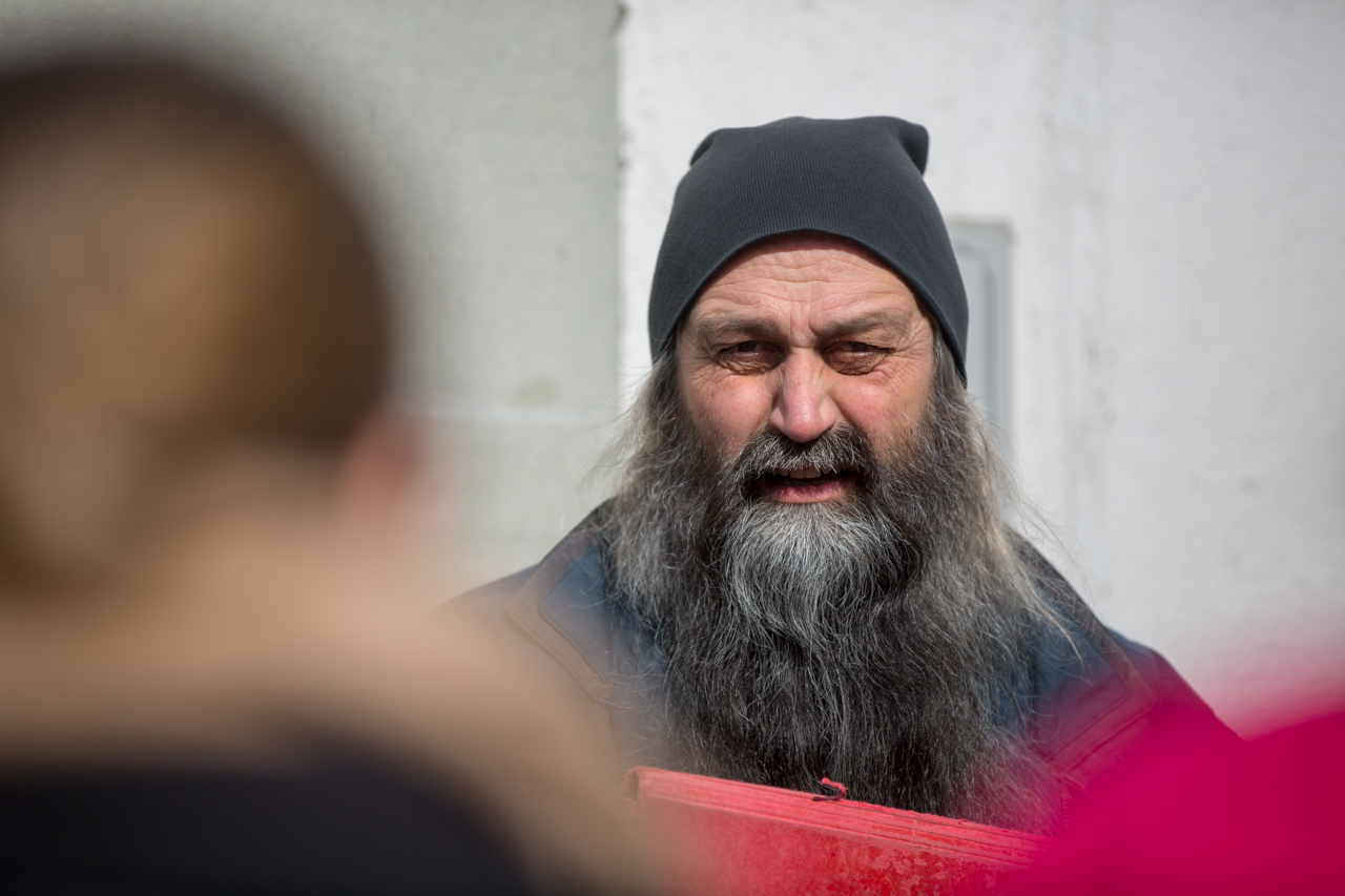 Urs Häner auf einem UntergRundgang