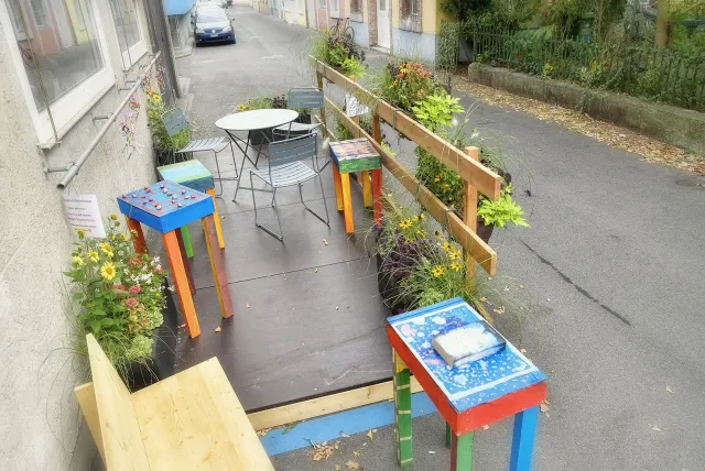 Treffpunkt statt Parkplatz