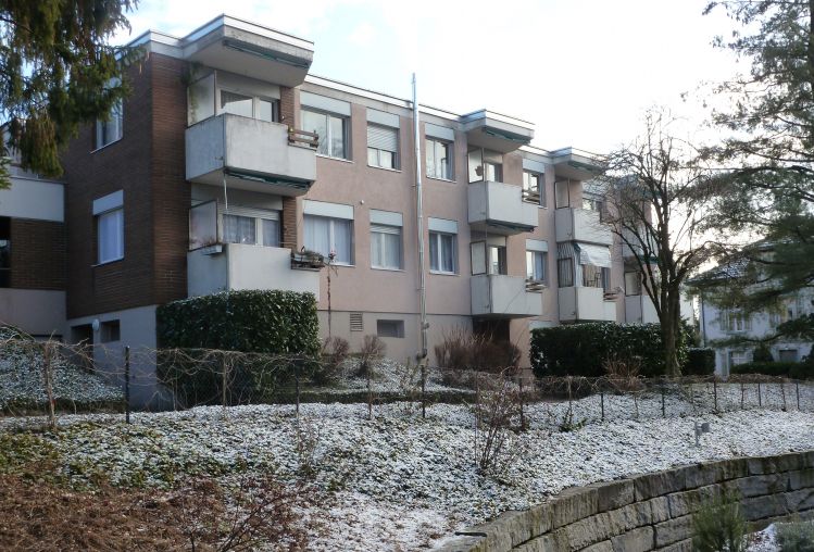 Renovationsbedürftig - das Haus Titlis auf Dreilinden, 1976 erbaut.